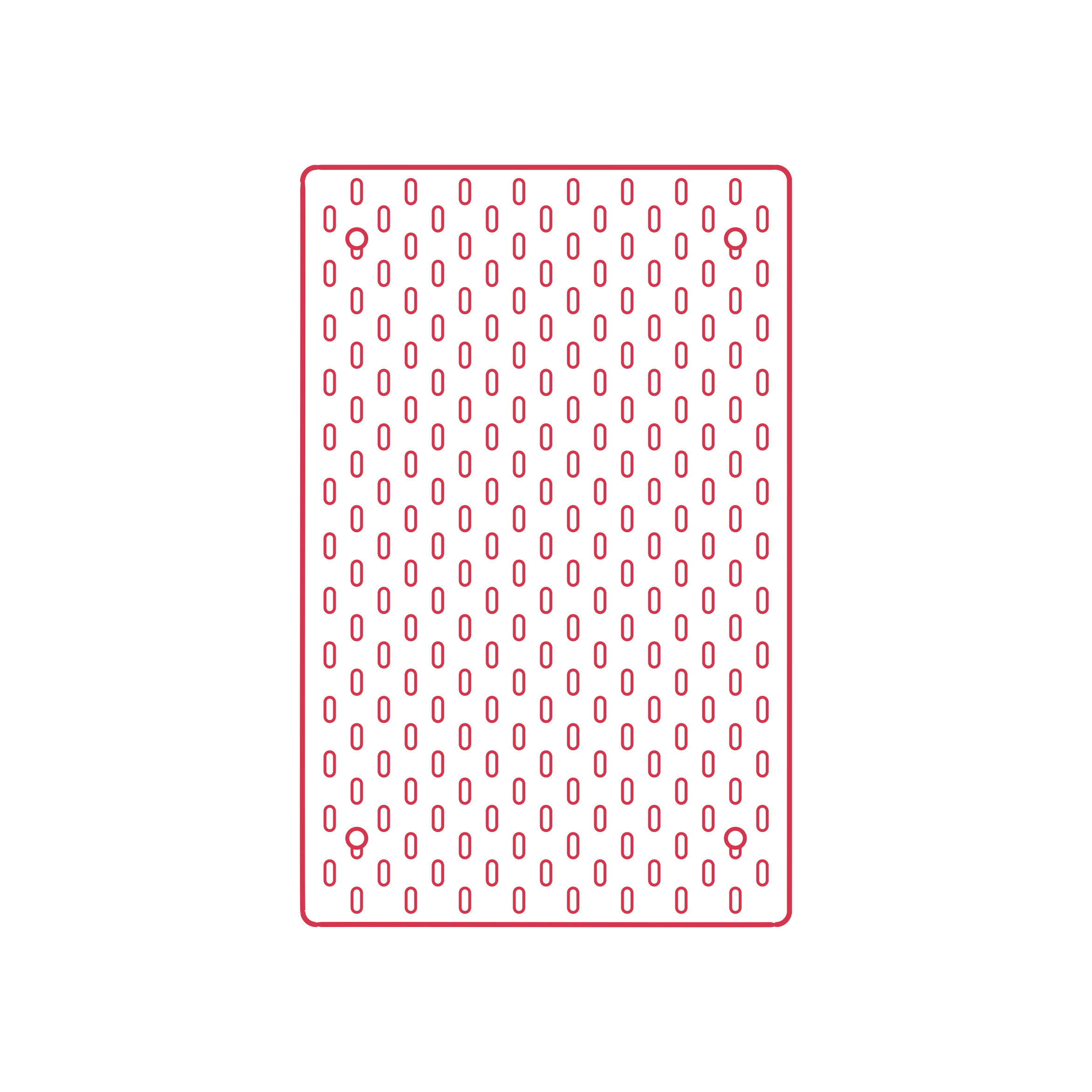 Objects Notice Boards Ikea Skadis Pegboard Rectangle Small Sketch Drawing Svg Free Vectors